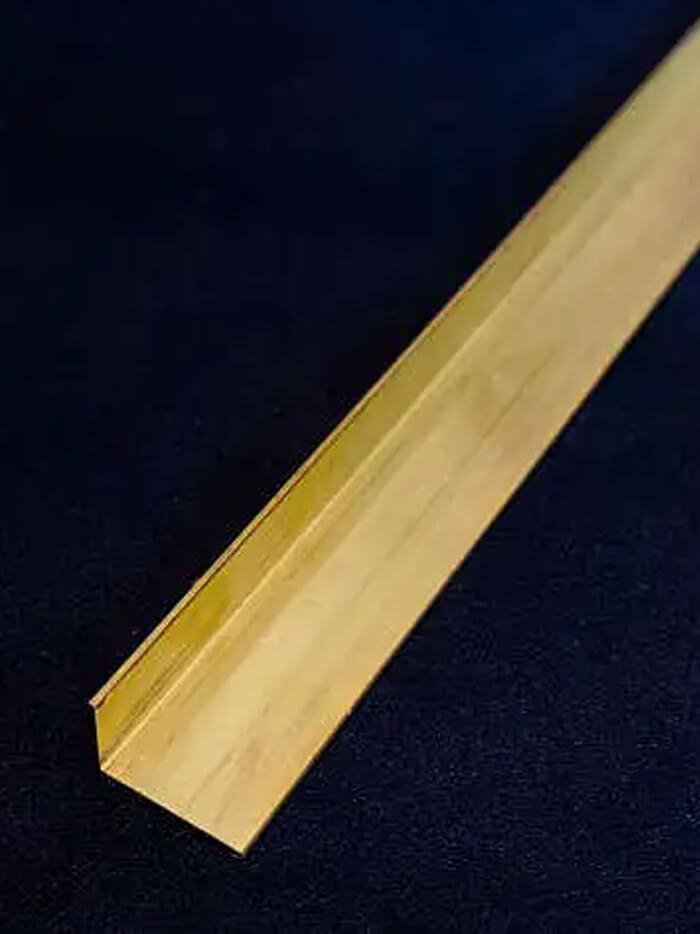 Brass IS 319 'L' Shaped Angle